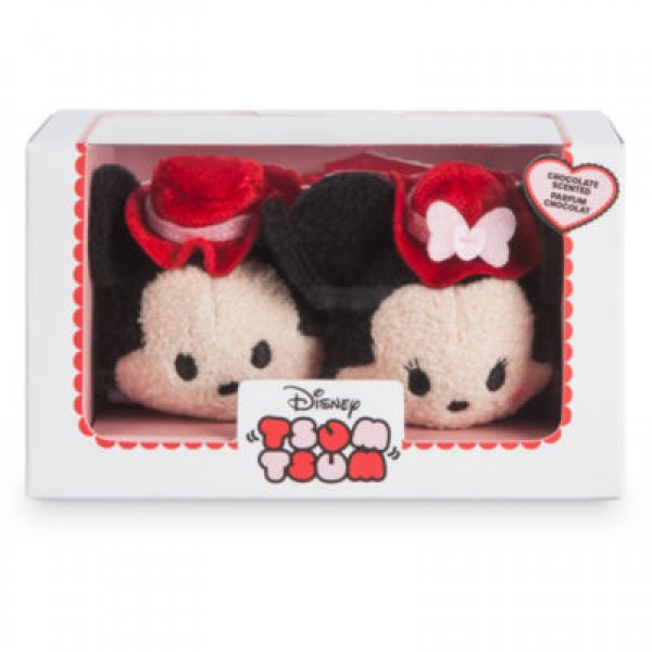 Mickey and Minnie Valentine Tsum Tsum Scented Mini Soft Toys